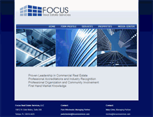 Tablet Screenshot of focusreservices.com